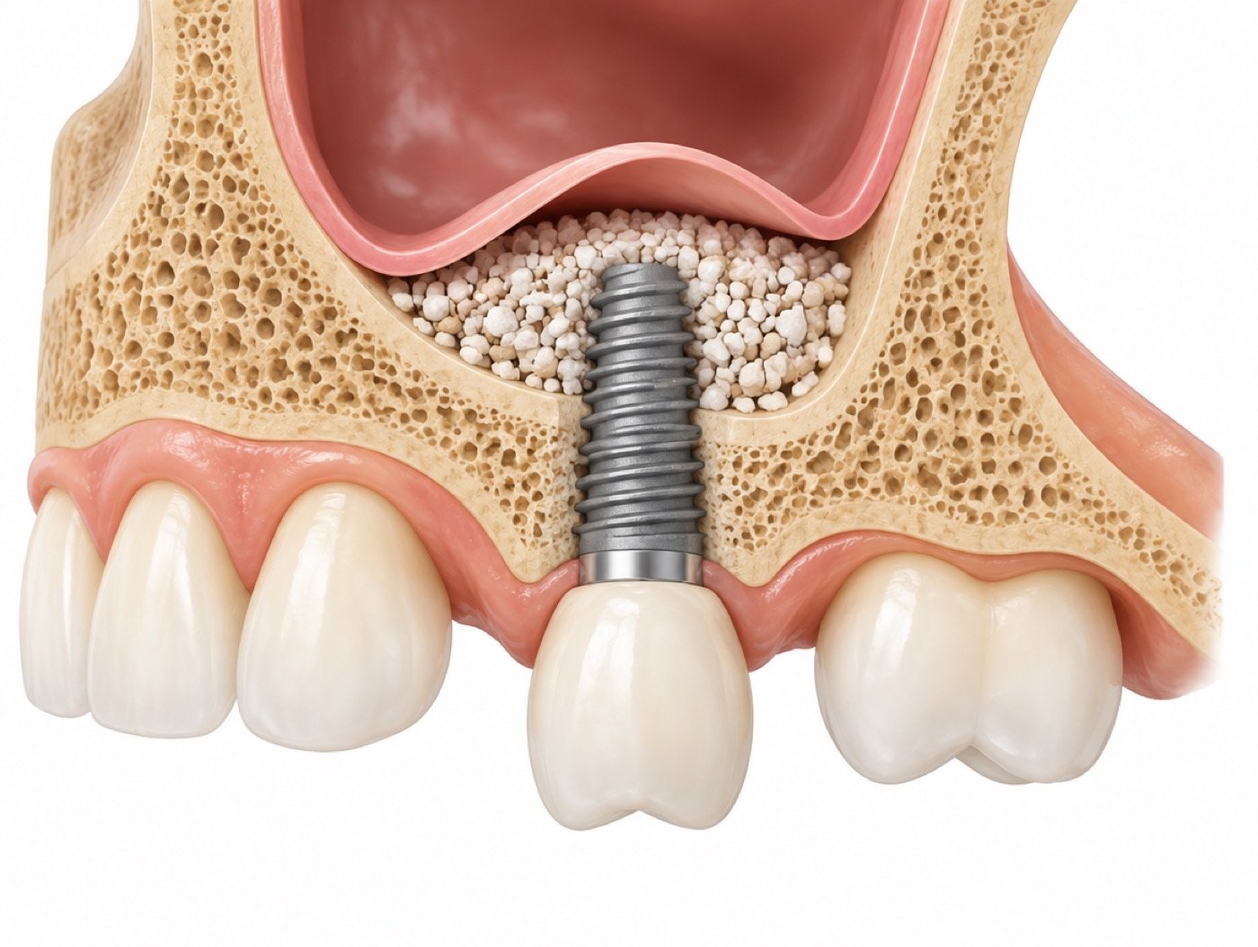 Sinus lift illustration